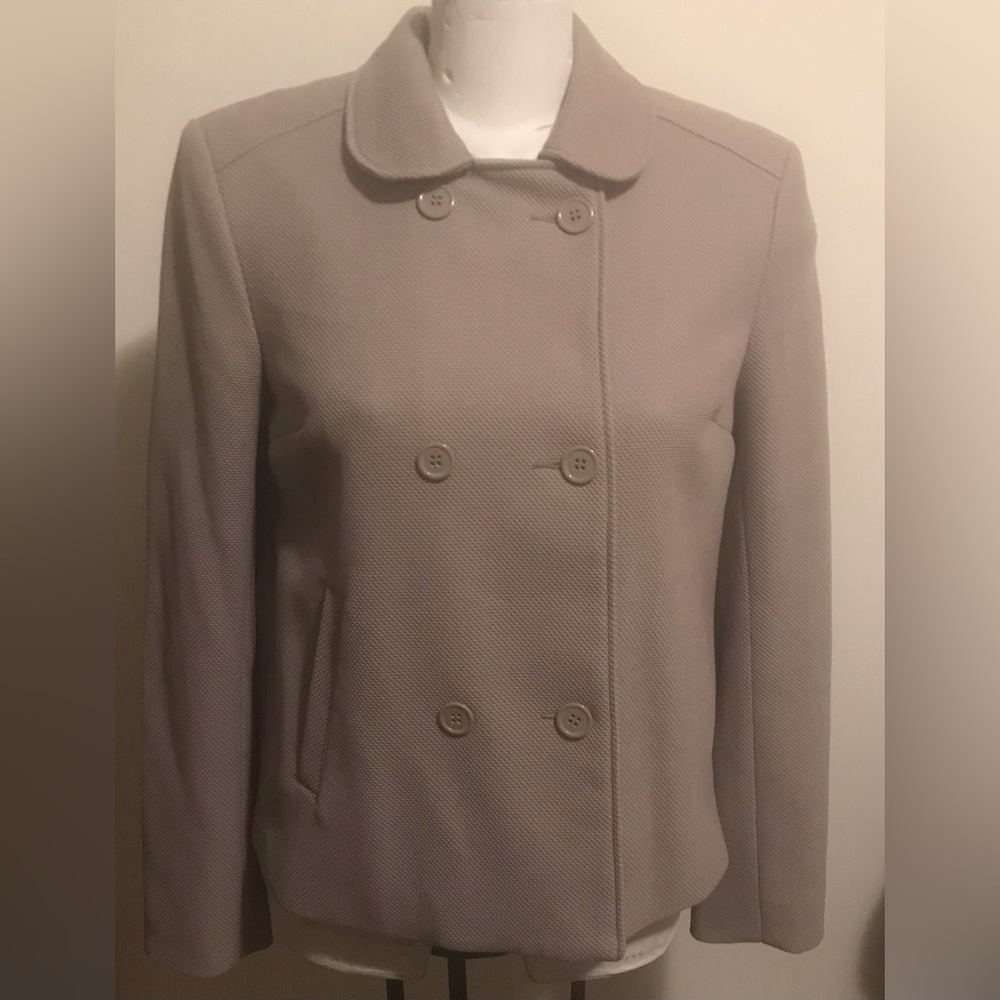 H&M Women's Double-Breasted Lined Blazer/Jacket - Size 10